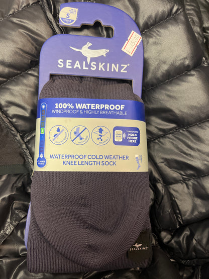 Sealskinz Waterproof Cold Weather Knee Length Sock S