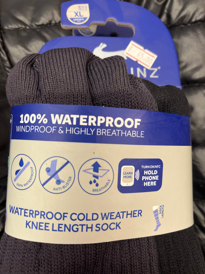 Sealskinz 100% Waterproof Cold Weather Knee Length Sock XL