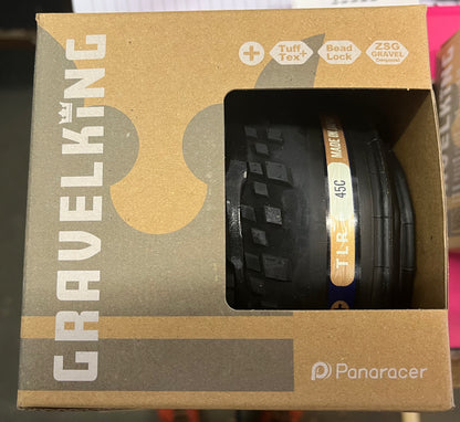 Panaracer TLR GravelKing X1 Plus TLR Gravel Tyre 700x45c