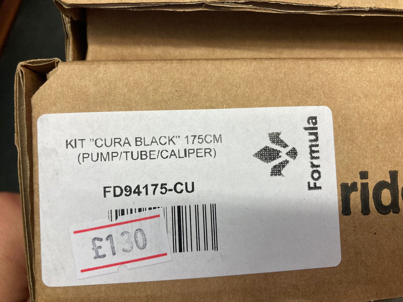 Formula Cura Brake - Black FD94175-CU Pair (Front & Rear)