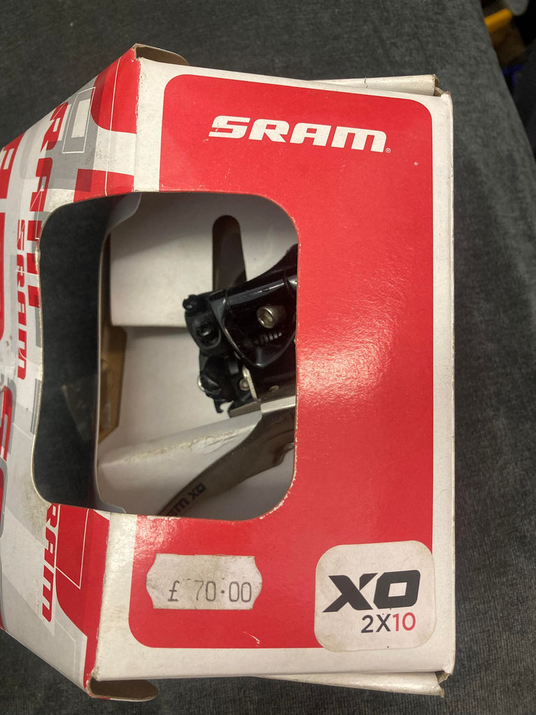 Sram 2x10 hot sale front derailleur