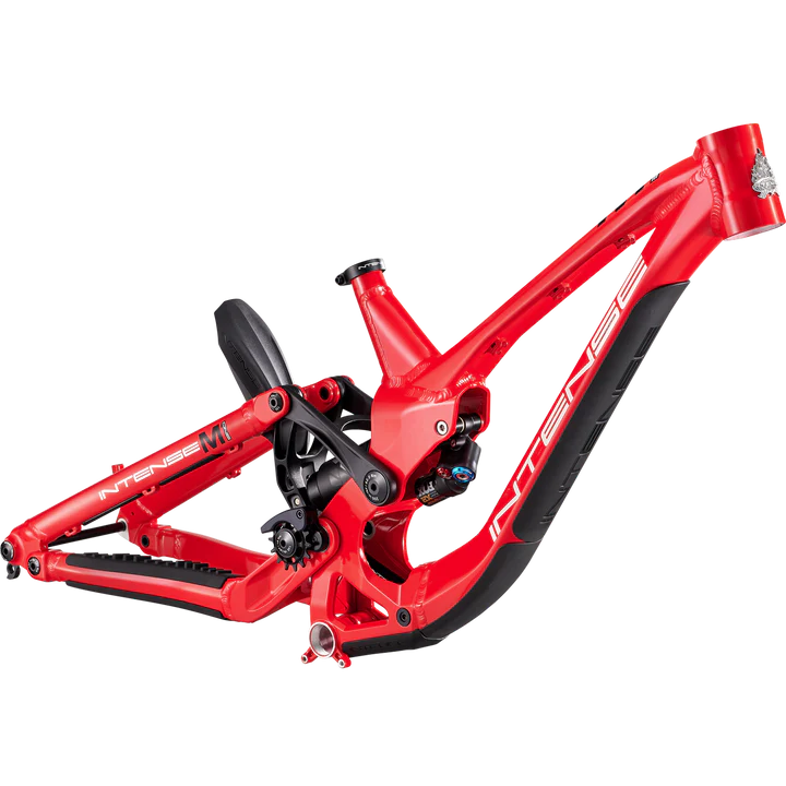 Intense M1 Downhill Frame Red Medium with Invisiframe fitted