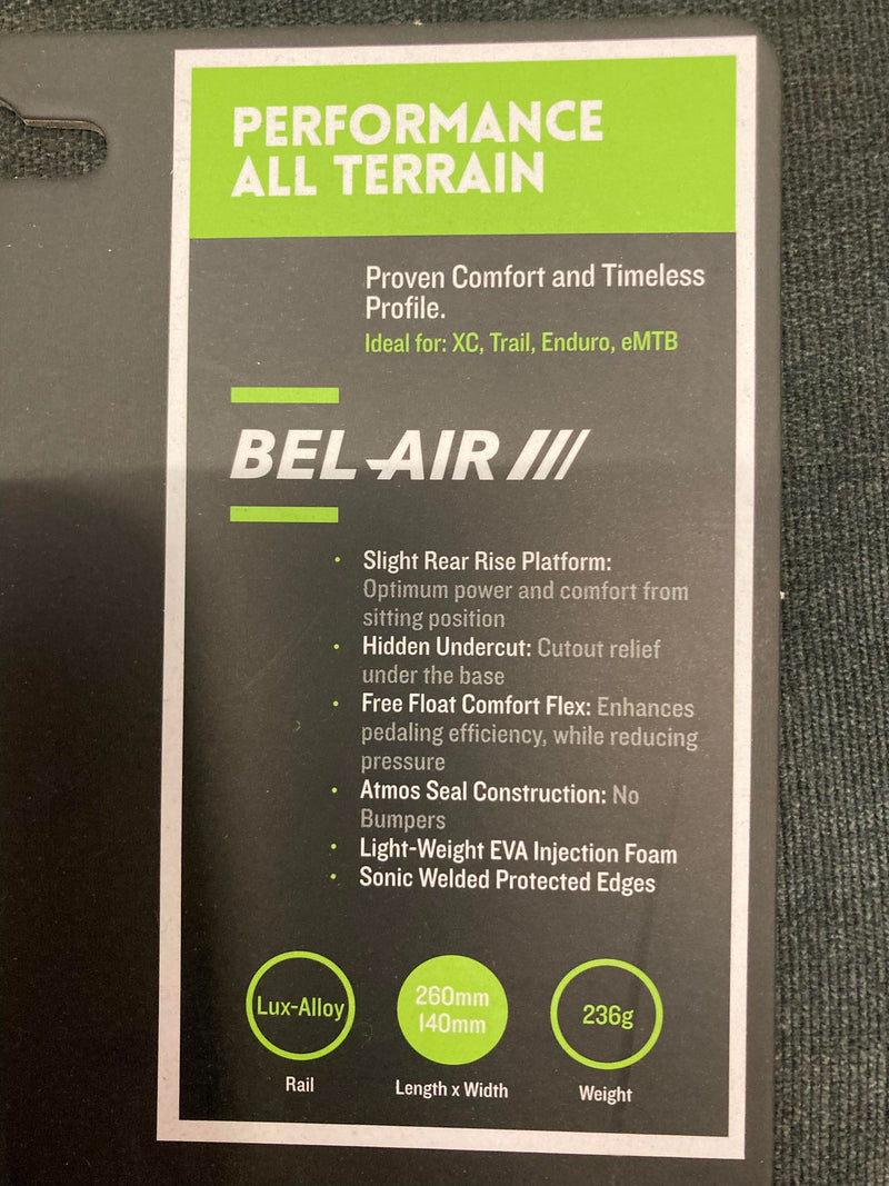SDG Components Bel-Air V 3.0 Lux Alloy rail Saddle